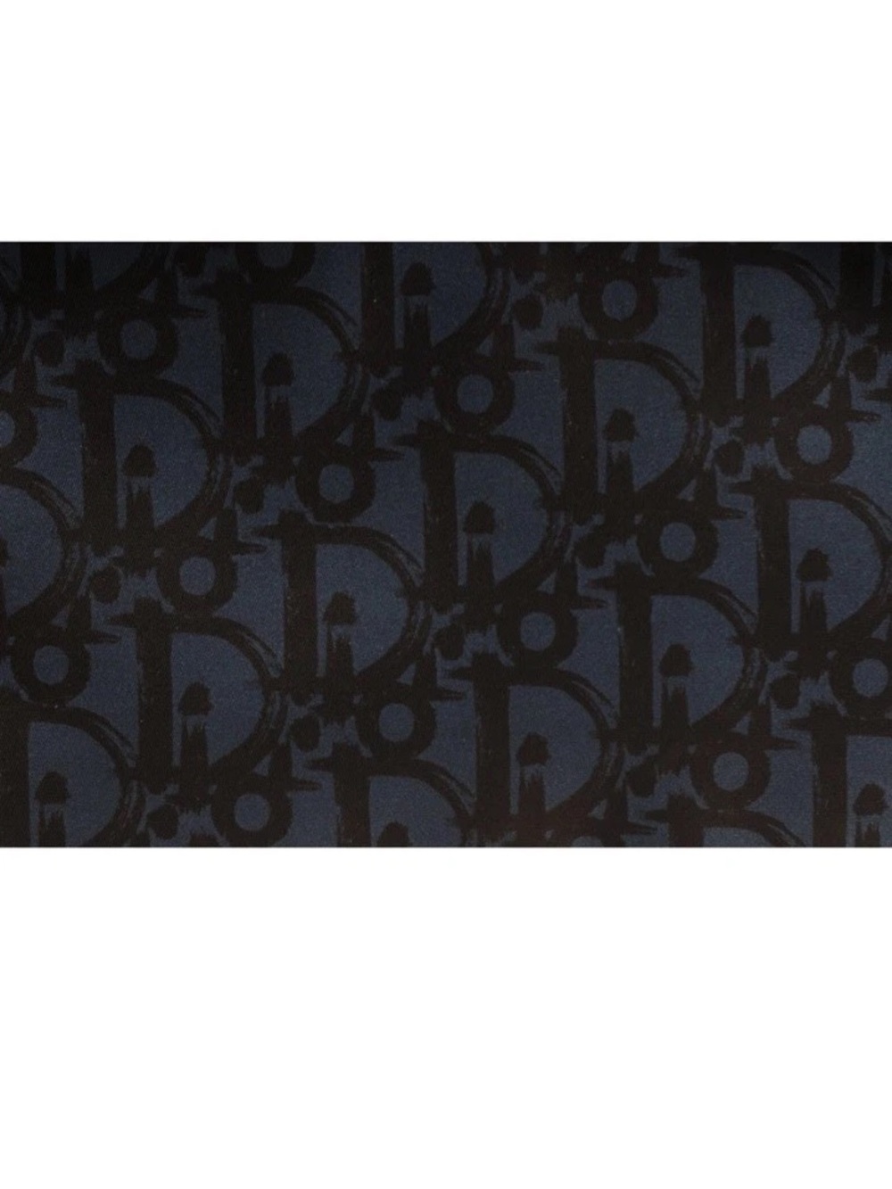Dior Oblique Logo Pouch Blue /Black - Picture 4 of 9